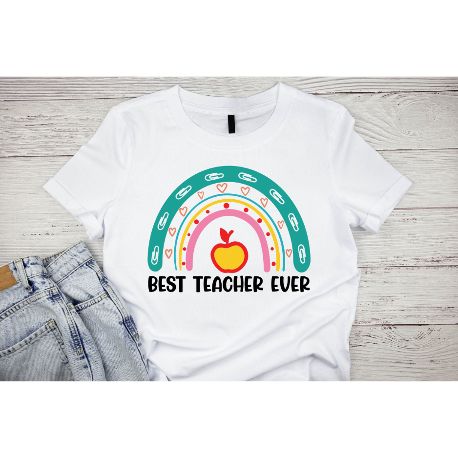 Best Teacher Ever short sleeved t-shirt