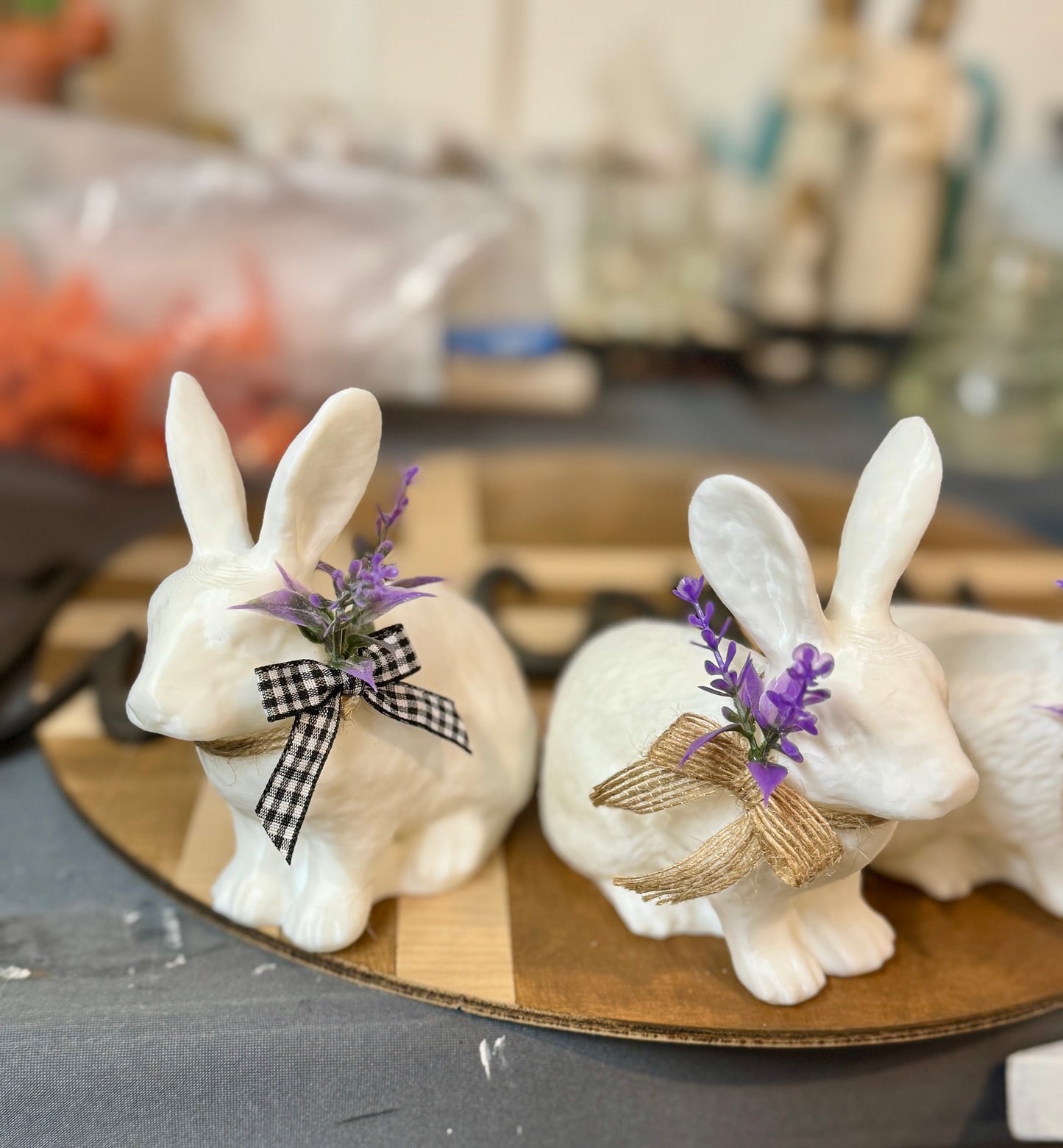 Country Farmhouse 3D Printed Bunny