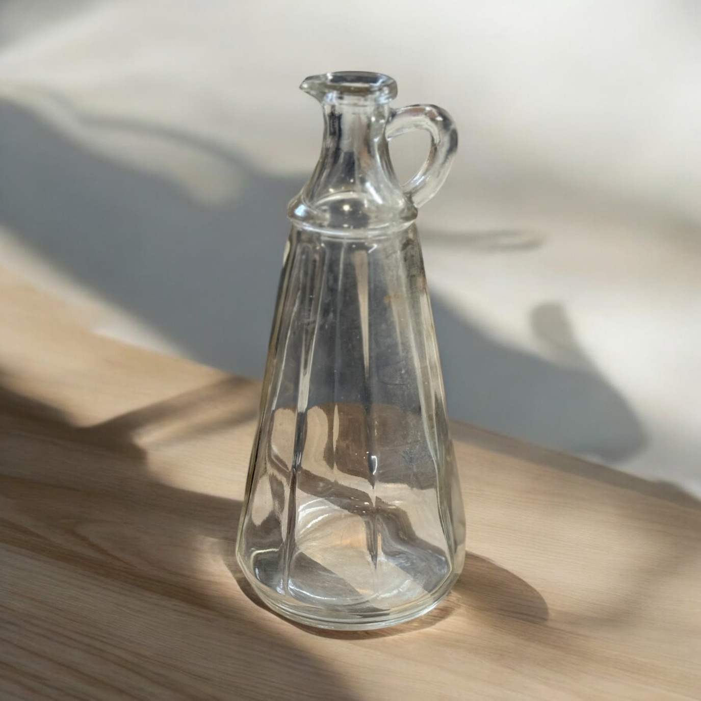 Vintage glass bottle