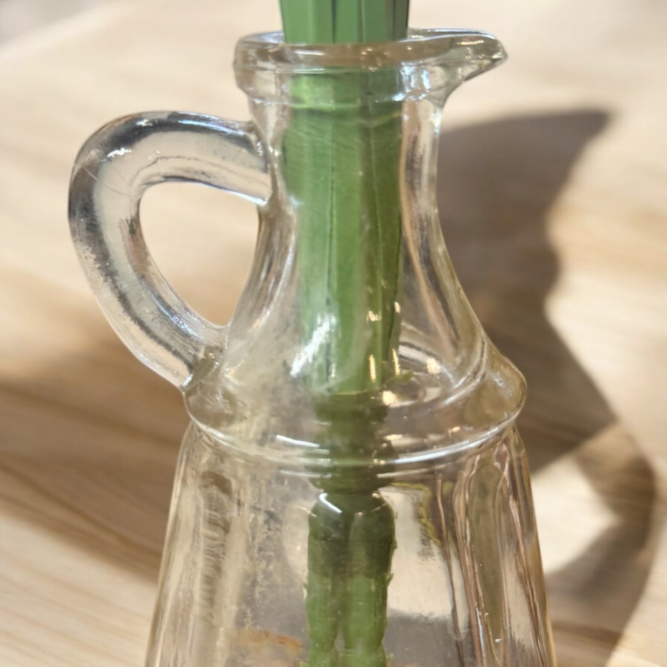 Vintage glass bottle