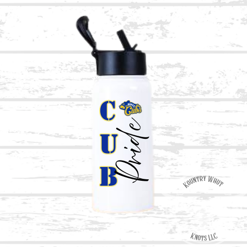 Rifle Cubs 32 oz Water Bottle