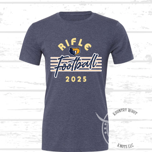 Rifle Bears Football Spiritwear 2025