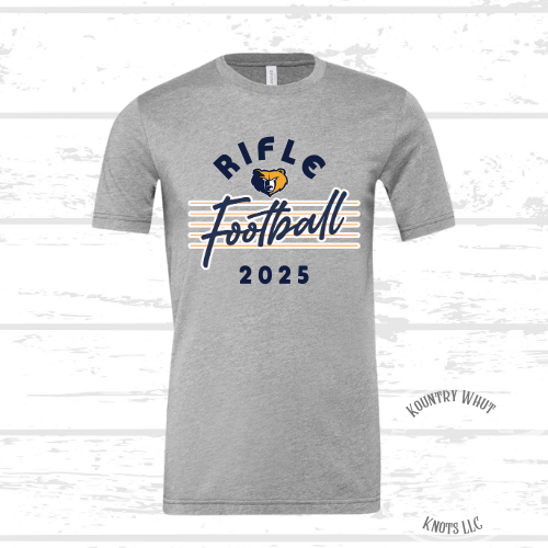 Rifle Bears Football Spiritwear 2025